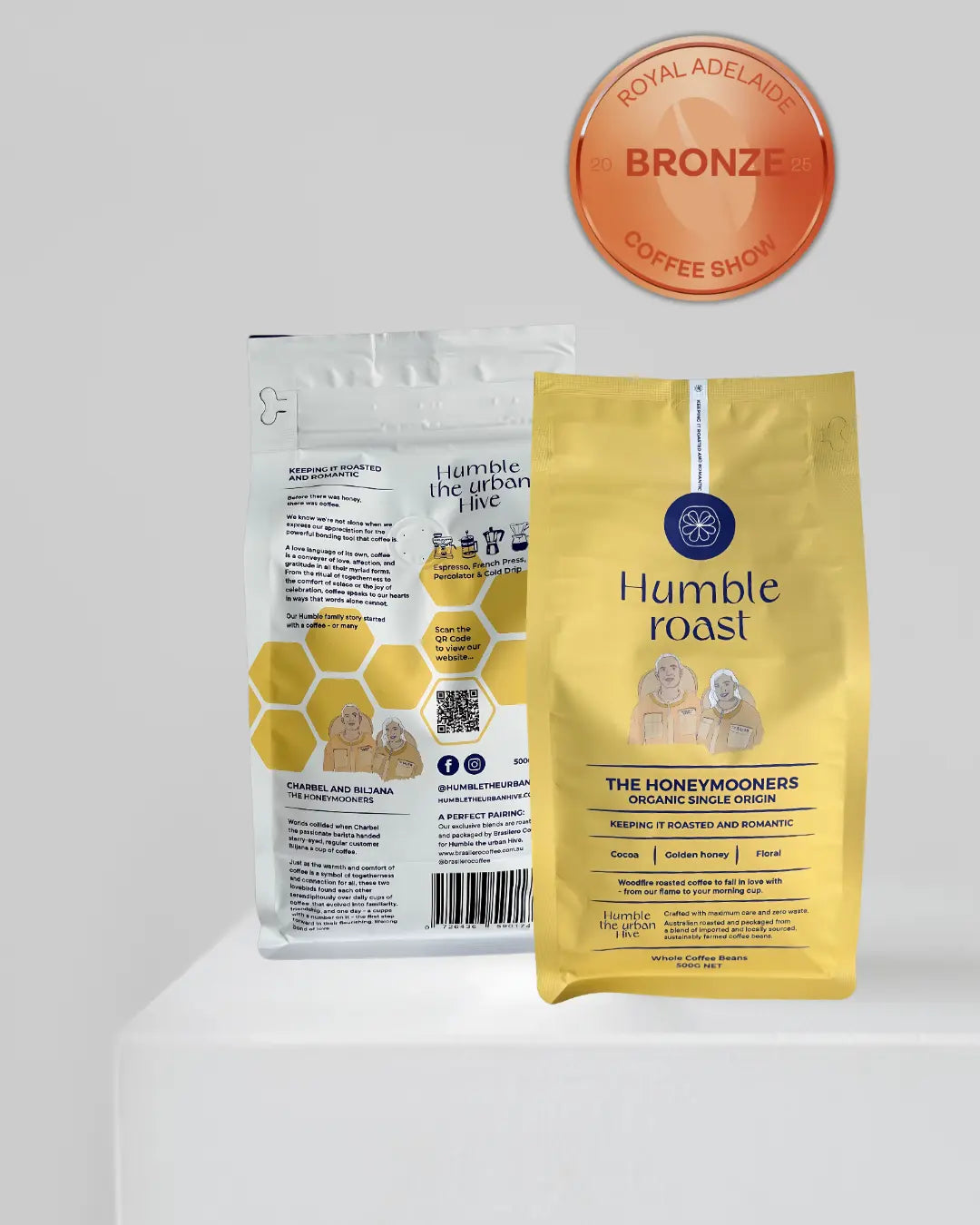 The Honeymooners Organic Single Origin Humble Roast Humble The Urban Hive