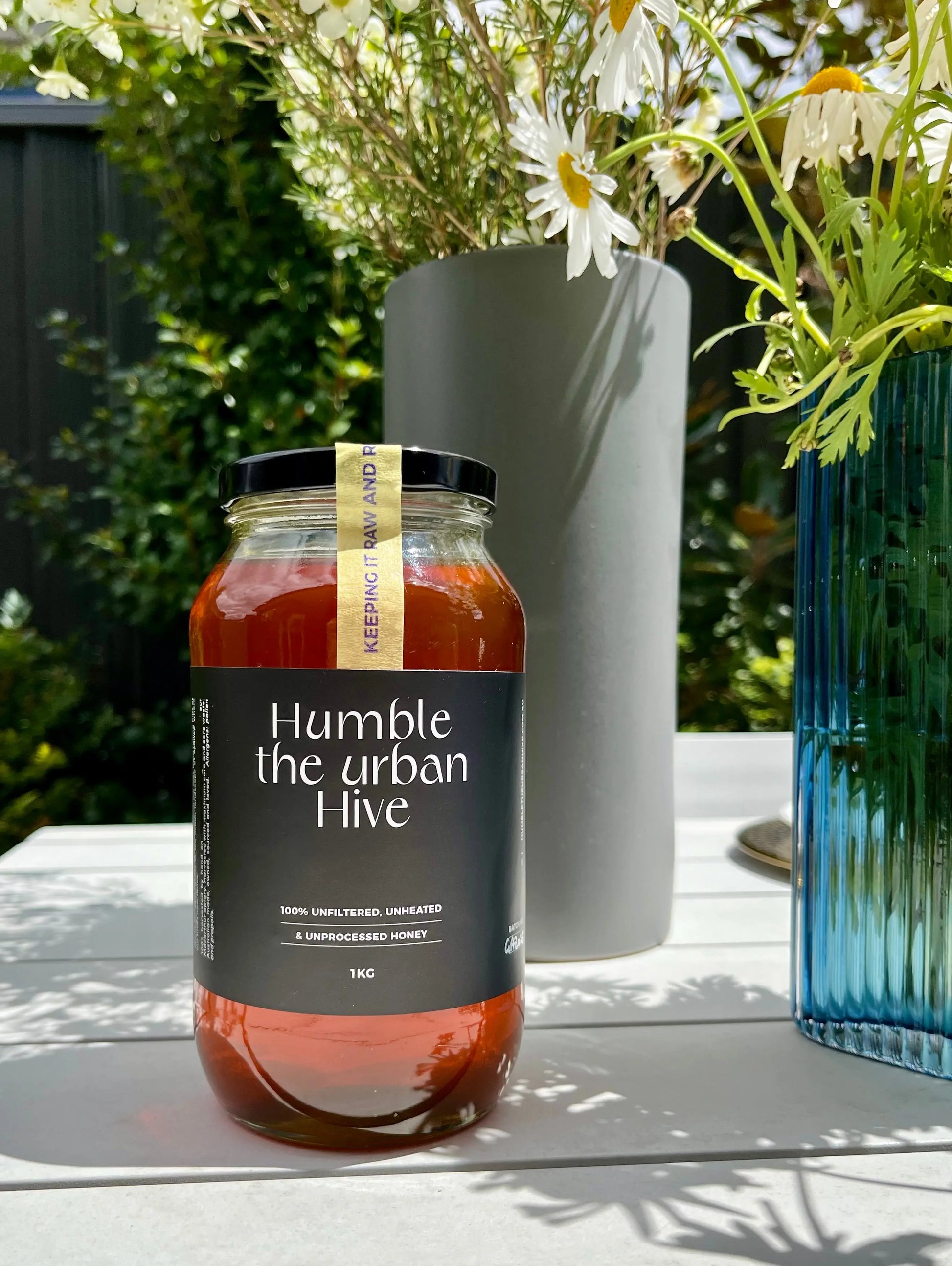 1kg Raw Australian Honey Humble The Urban Hive