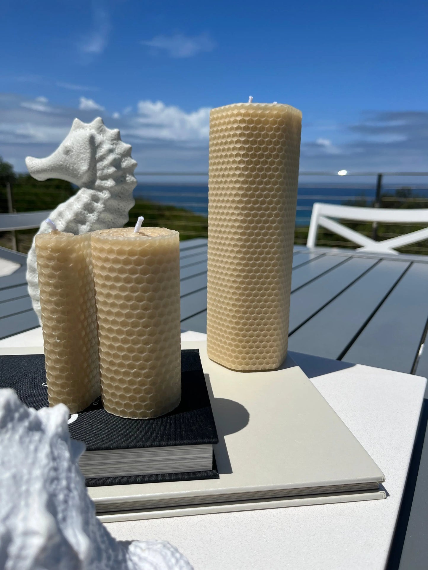 Bronte Hand Rolled Beeswax Candle Humble The Urban Hive