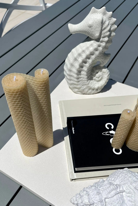 Bondi Hand Rolled Beeswax Candle Humble The Urban Hive