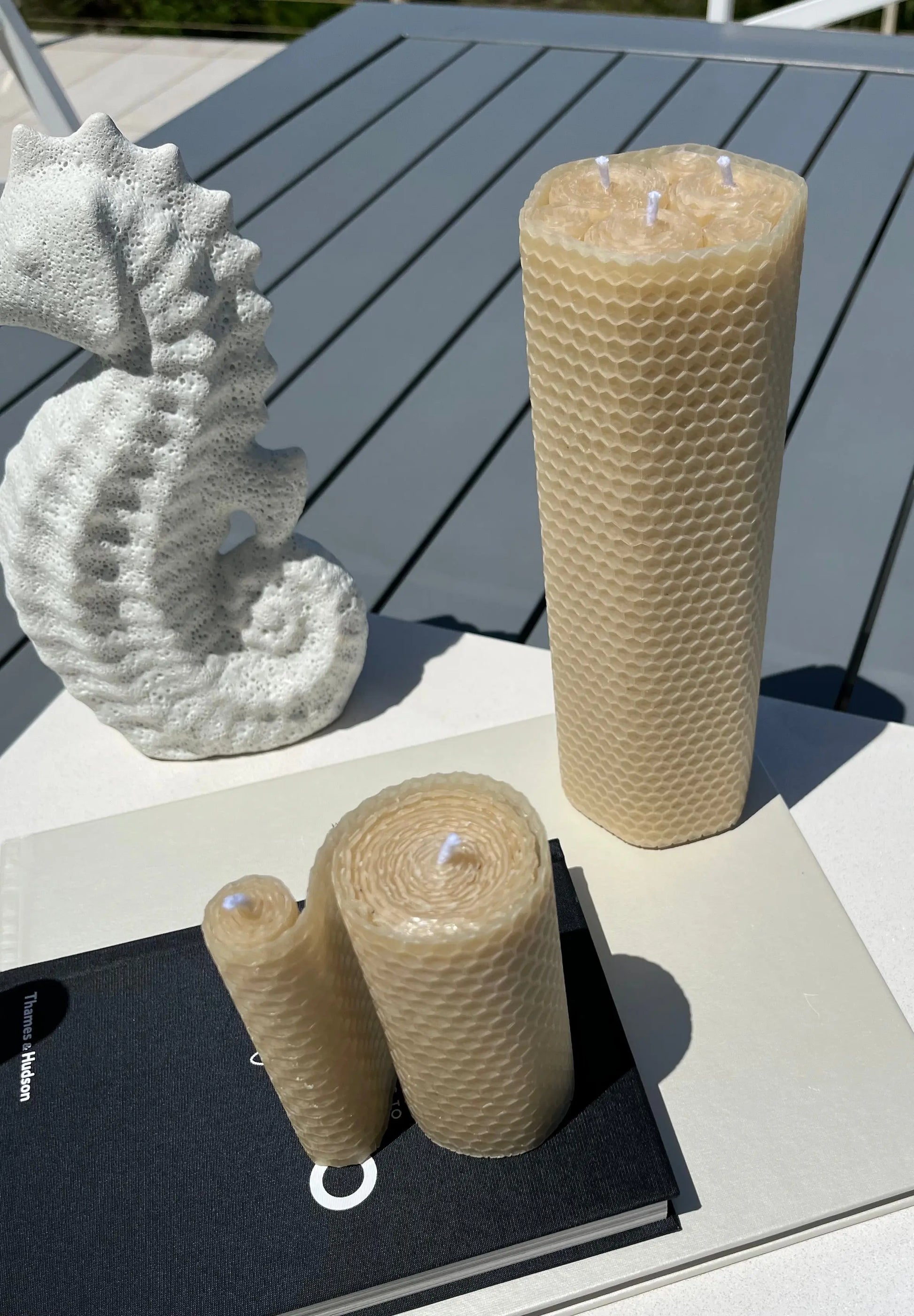 Bronte Hand Rolled Beeswax Candle Humble The Urban Hive