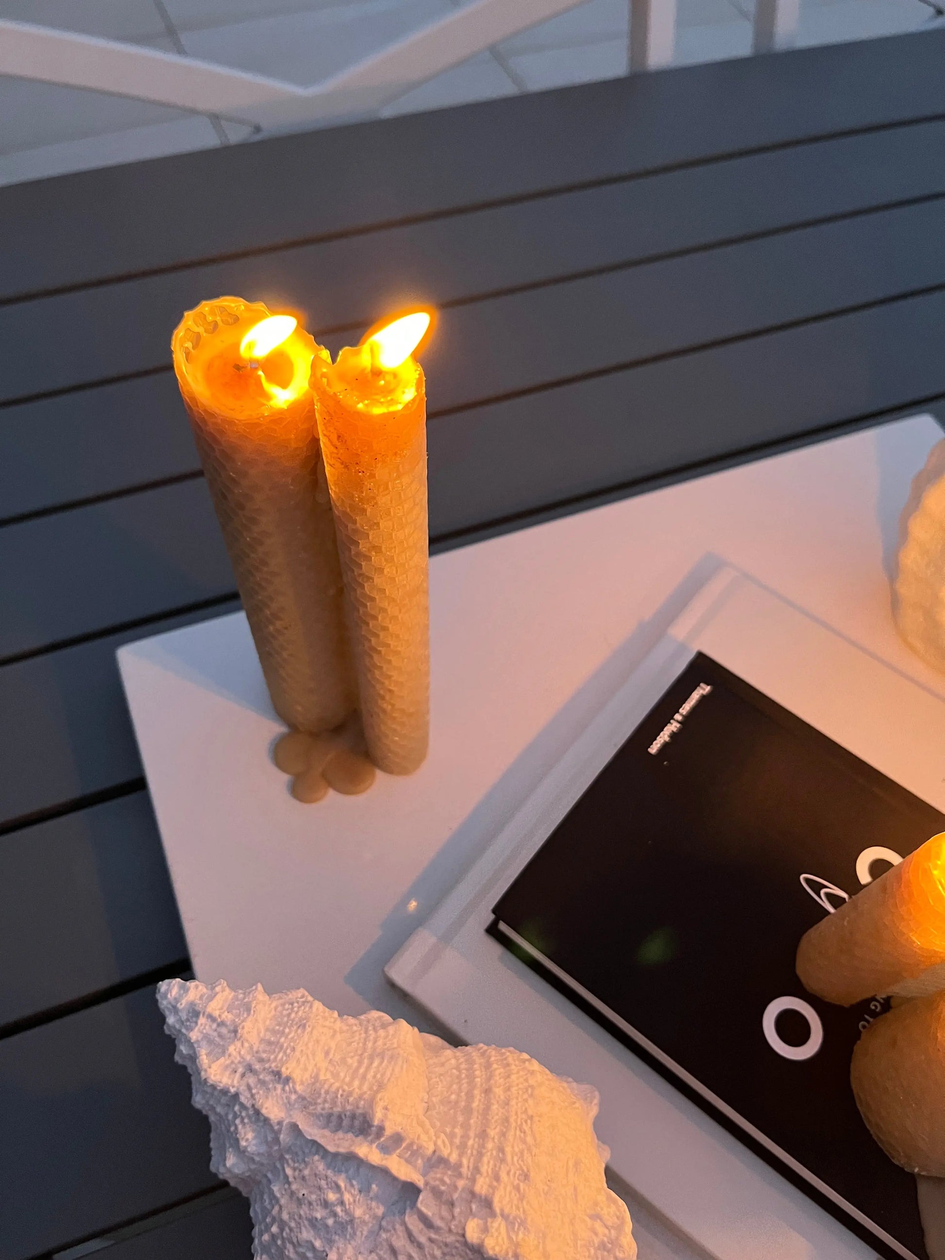 Bondi Hand Rolled Beeswax Candle Humble The Urban Hive