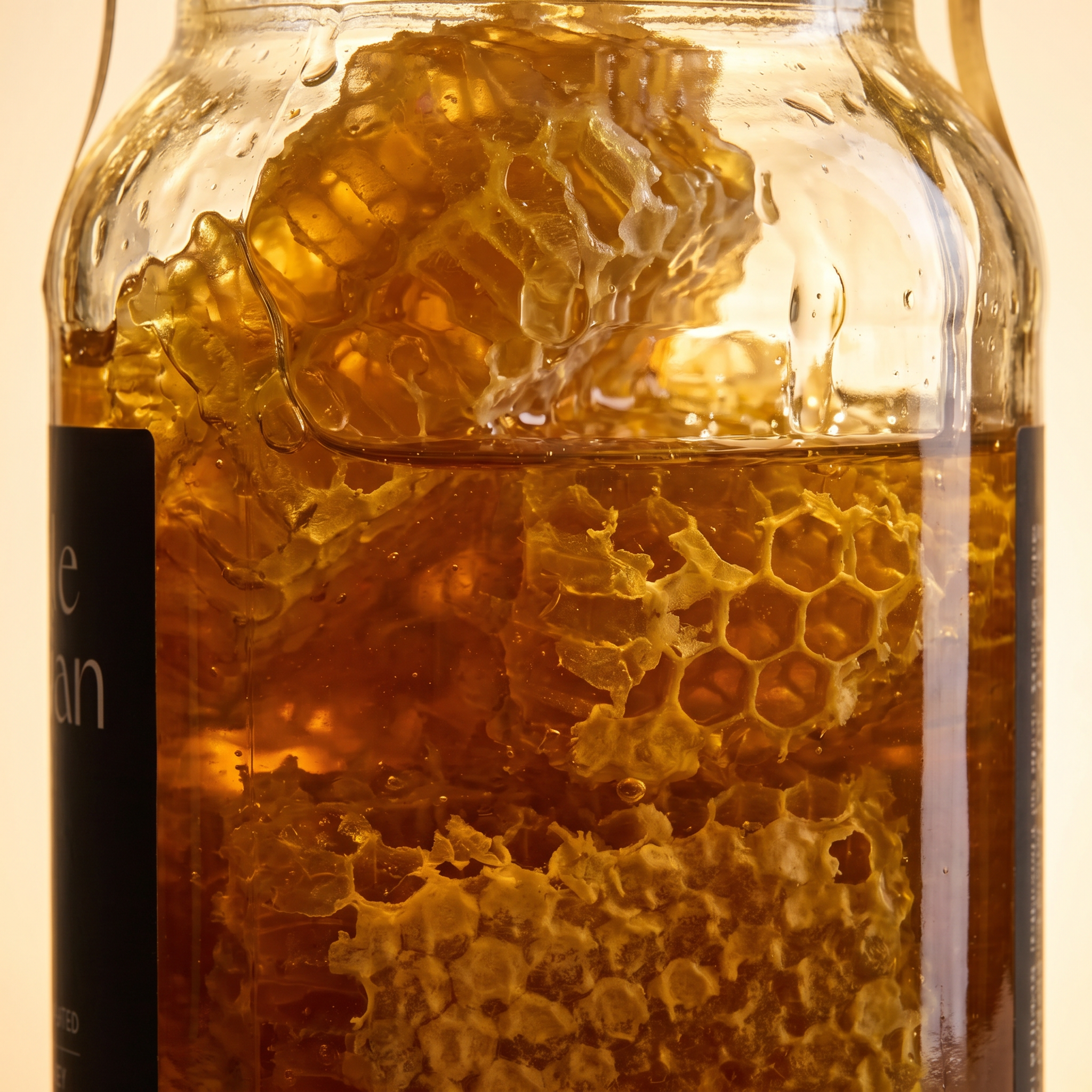 Cut Honeycomb and Honey Humble The Urban Hive