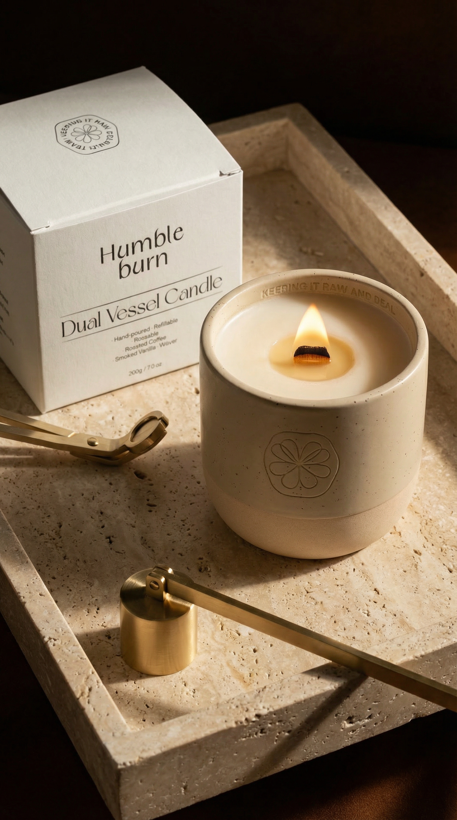 Dual Vessel Candle