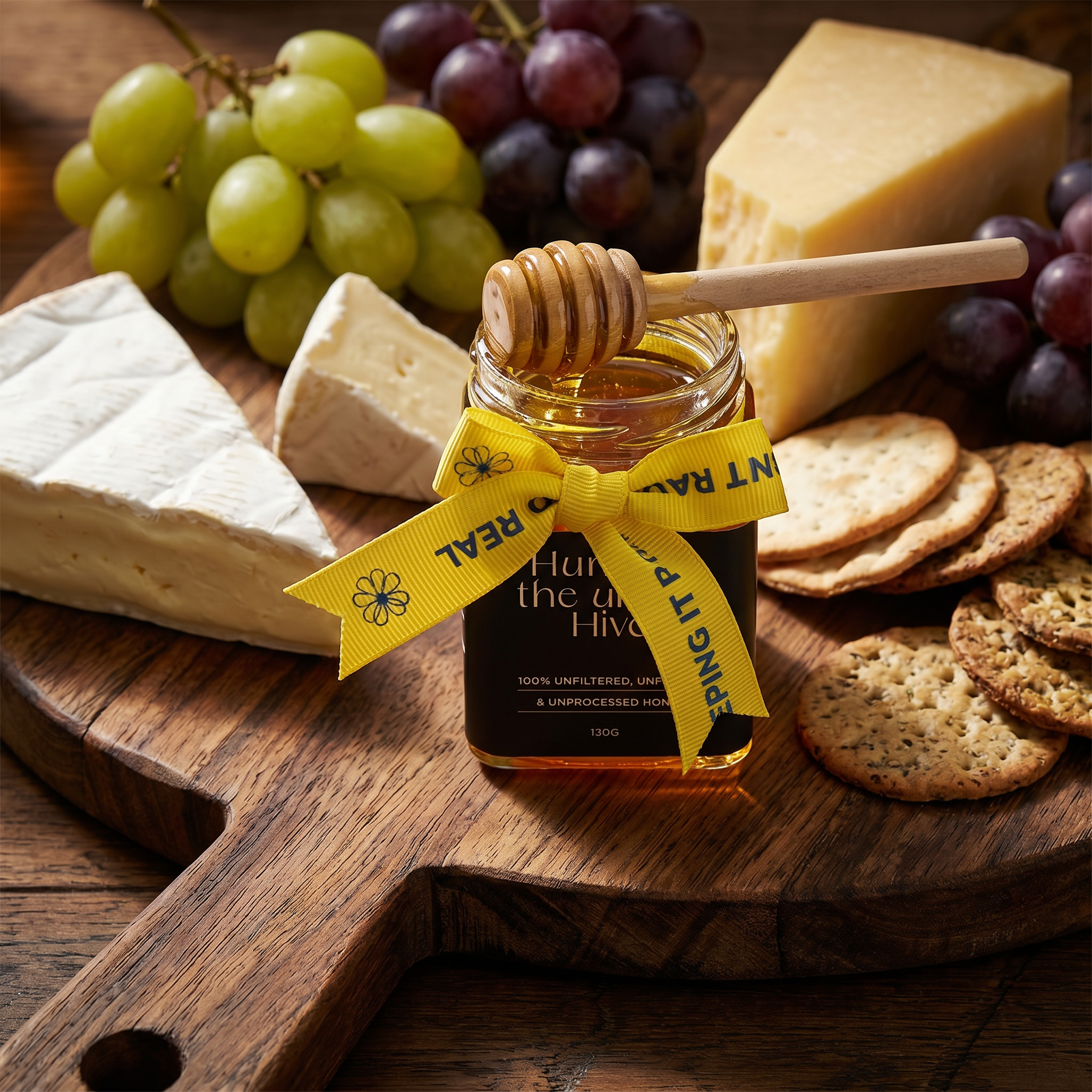 Raw Australian Honey 130g with Honey Dipper Humble The Urban Hive