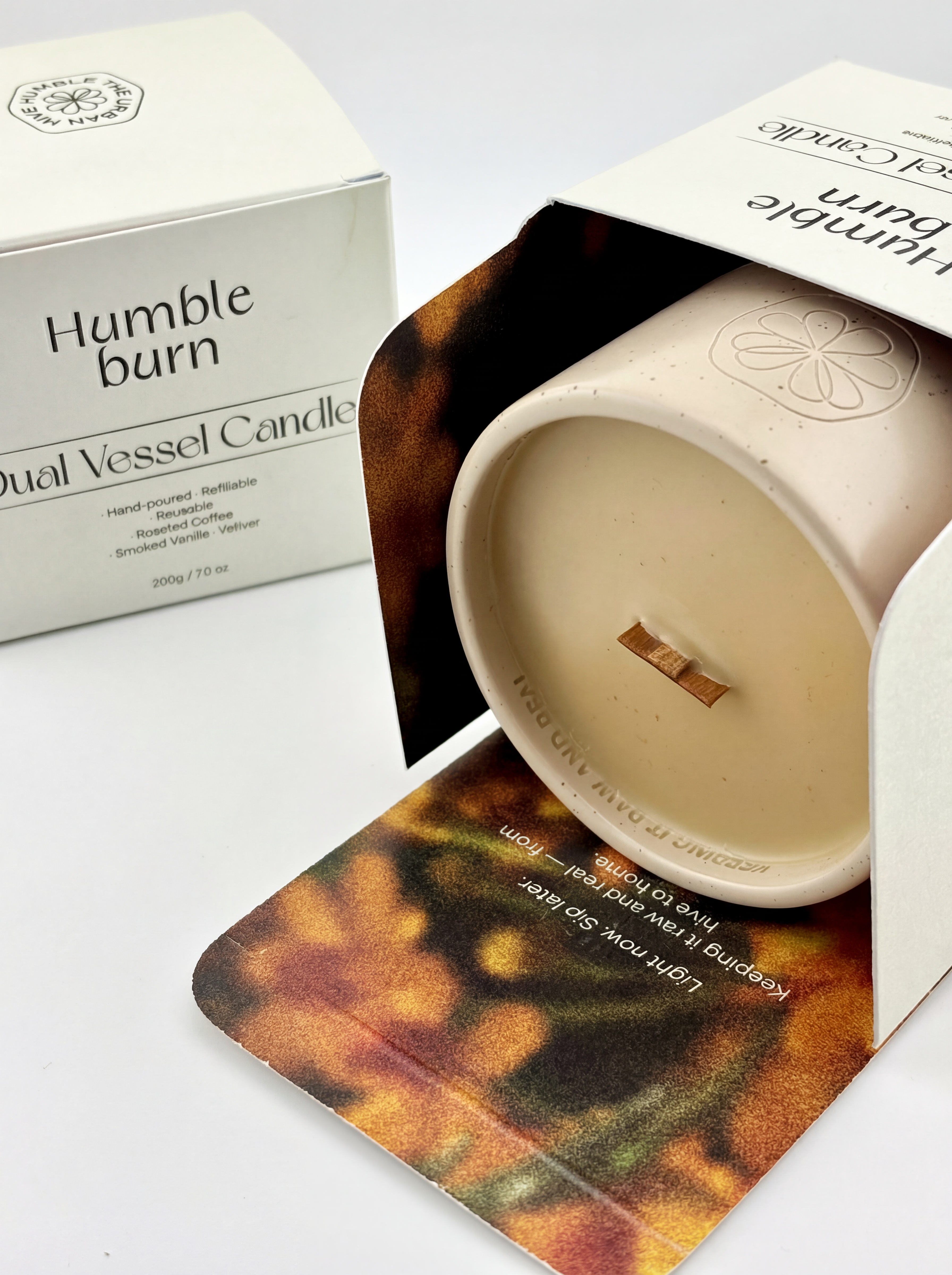 Dual Vessel Candle