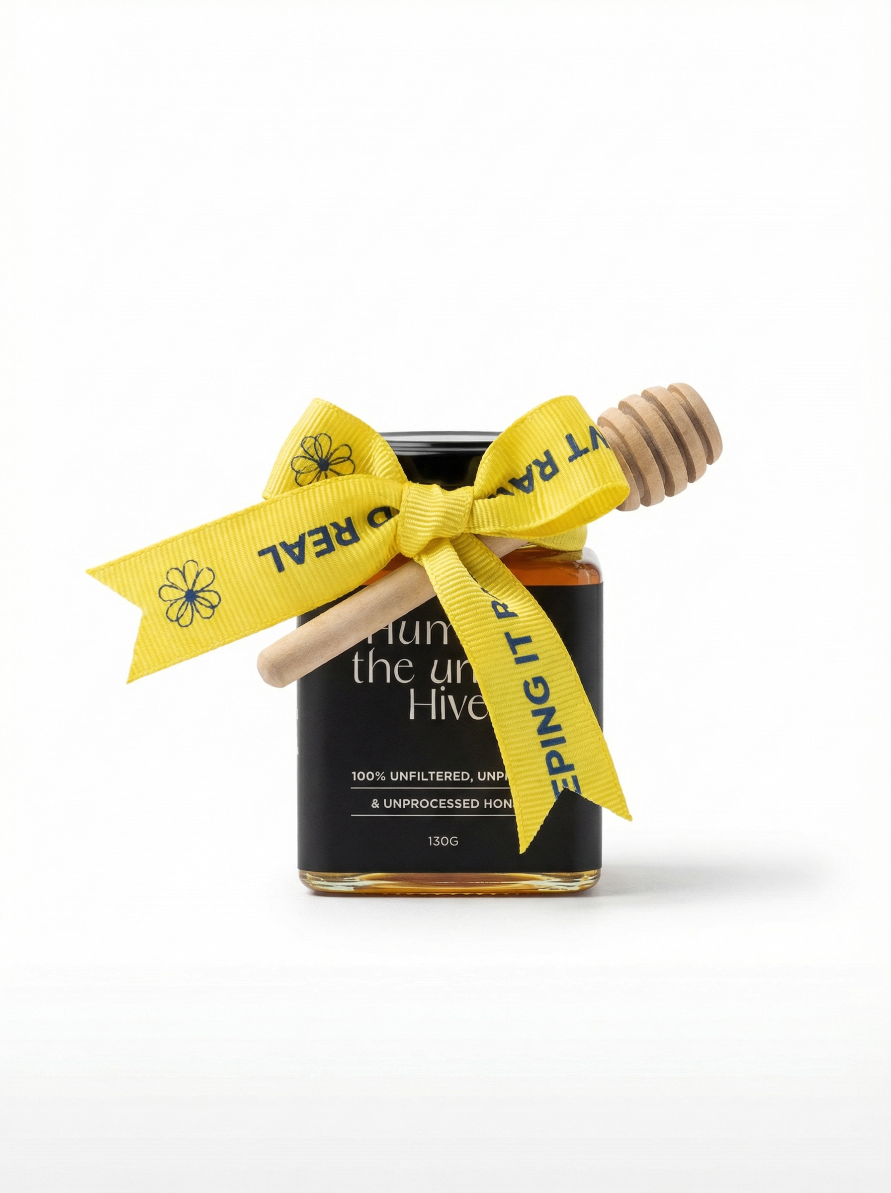 Raw Australian Honey 130g with Honey Dipper Humble The Urban Hive