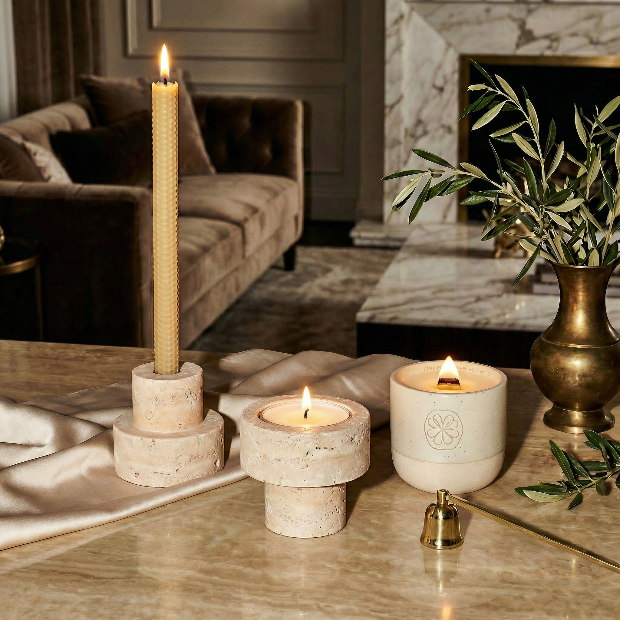 Dual Vessel Candle
